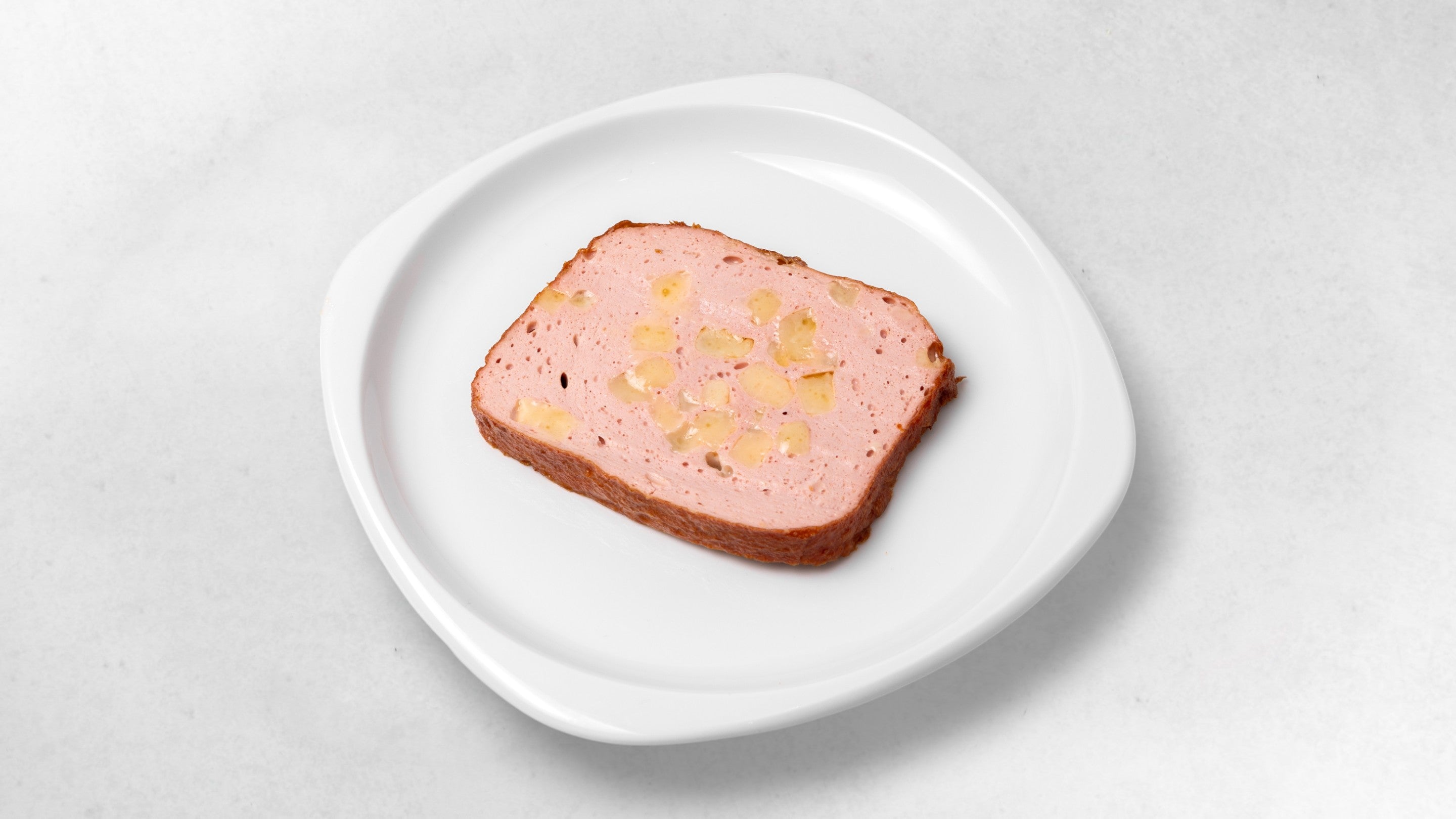 Käseleberkäse-Scheibe
