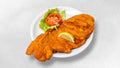 Riesen Schnitzel Portion