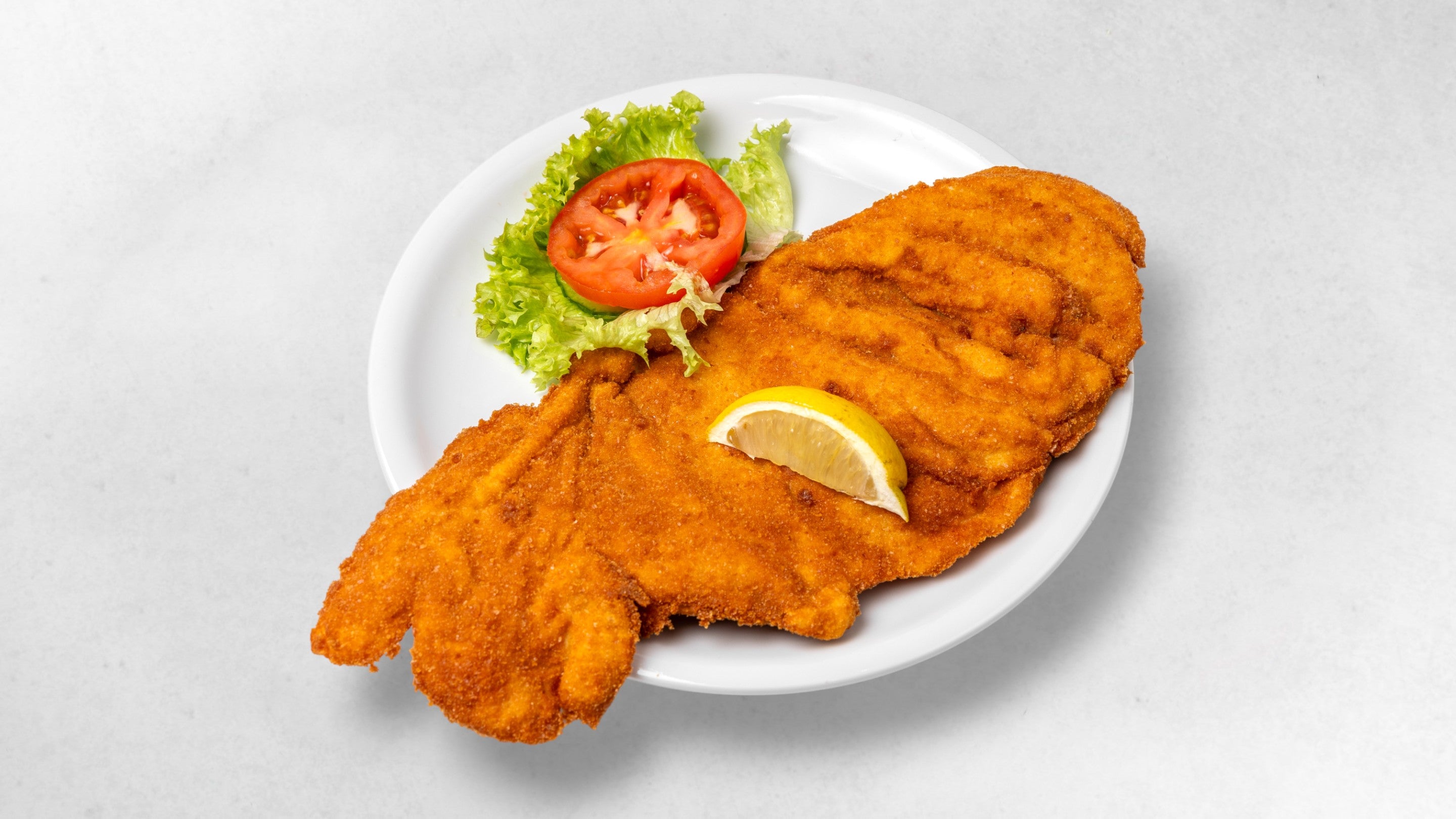 Riesen Schnitzel Portion
