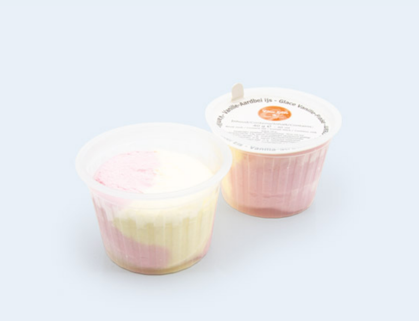 Vanille Erdbeer Eis 80ml